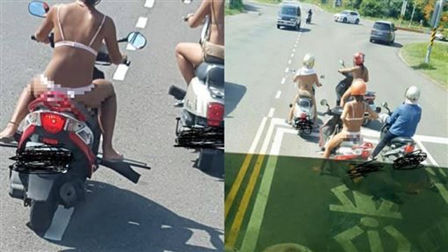 Mặc đồ lót ra đường còn thản nhiên diễu phố, 3 cô gái khiến dân tình vô cùng phẫn nộ-2