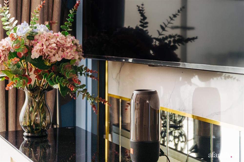 Căn hộ 45m² đẹp không góc chết với điểm nhấn là hai gam màu xanh hồng cực chất có chi phí hoàn thiện 200 triệu đồng ở Hà Nội-7