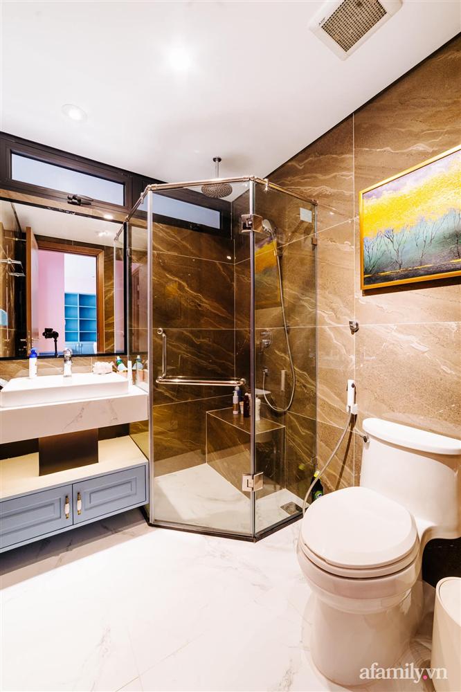Căn hộ 45m² đẹp không góc chết với điểm nhấn là hai gam màu xanh hồng cực chất có chi phí hoàn thiện 200 triệu đồng ở Hà Nội-24