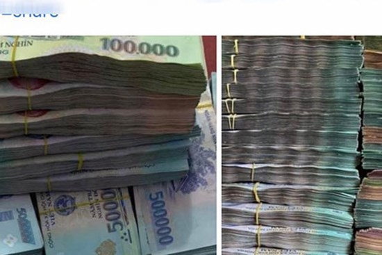 Cận Tết, ngang nhiên công khai mua bán tiền giả trên chợ mạng