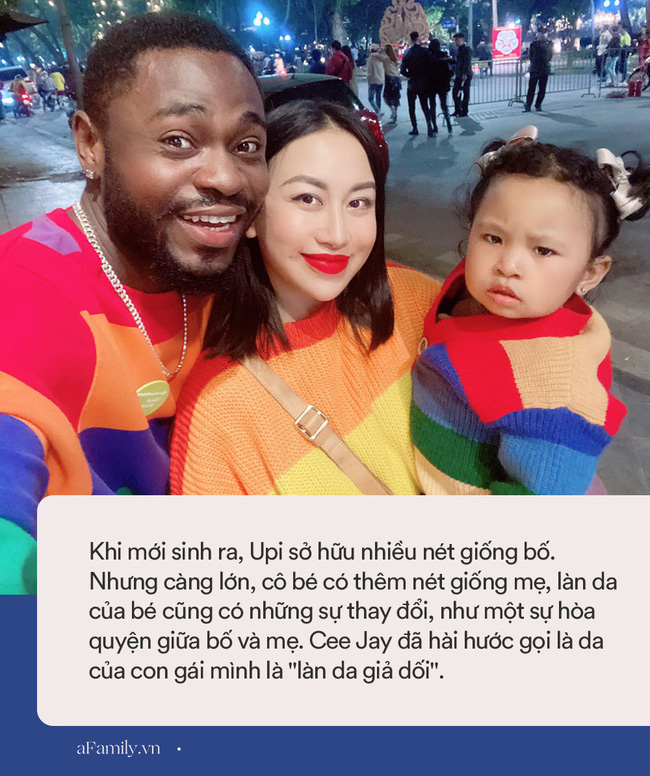 Mẹ là tiểu thư Hà Nội lấy chồng châu Phi, sinh ra con gái càng lớn càng đáng yêu, nhưng lại bị bố nhận xét là sở hữu làn da giả dối-8