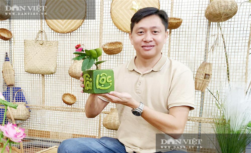 Lạ ở Bến Tre: Trái bưởi in hình hoa mai Tài Lộc phát giá 1 triệu đồng-3