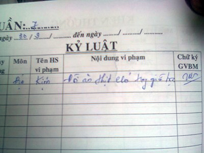 Lời nhận xét đậm chất tấu hài của giáo viên khiến dân mạng cười té ghế-3