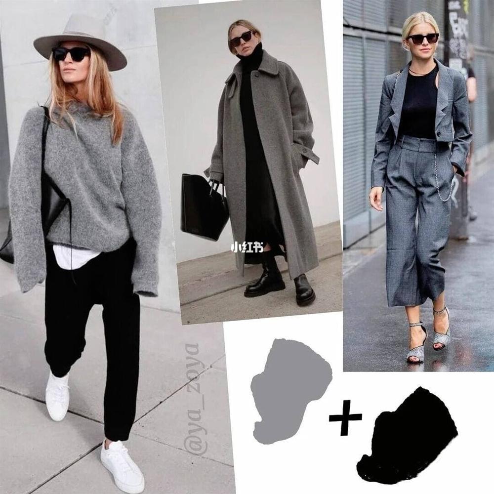8 cách kết hợp với gam màu xám để nâng hạng phong cách, dù diện đồ rẻ nhưng ai cũng nghĩ là đồ xịn-4