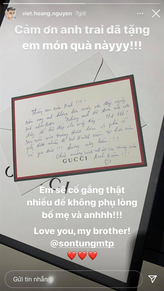 Em trai Sơn Tùng M-TP vô tình tiết lộ tình trạng của anh trai giữa vụ trà xanh ồn ào-1