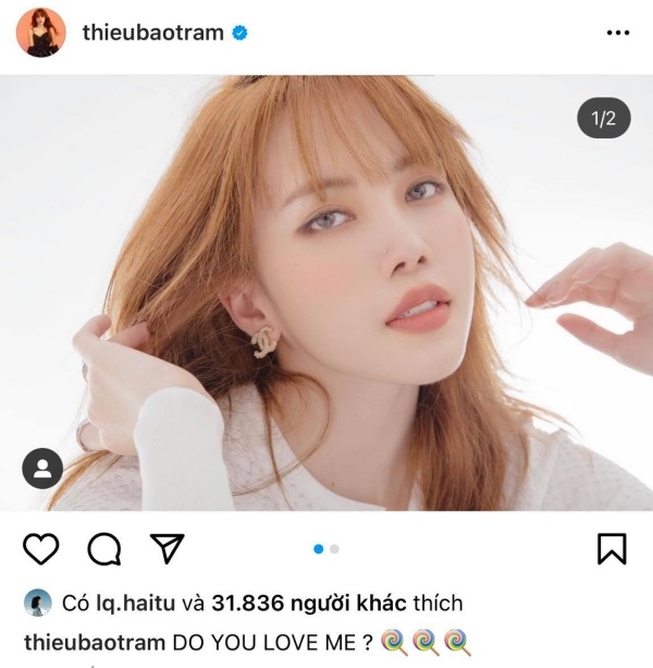 Động thái đầu tiên của Hải Tú sau scandal trà xanh: Đêm khuya thanh vắng like hàng loạt ảnh của Thiều Bảo Trâm-5