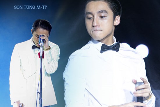 Bức ảnh Sơn Tùng M-TP cúi mặt, biểu cảm như sắp khóc đang được lan truyền chóng mặt!