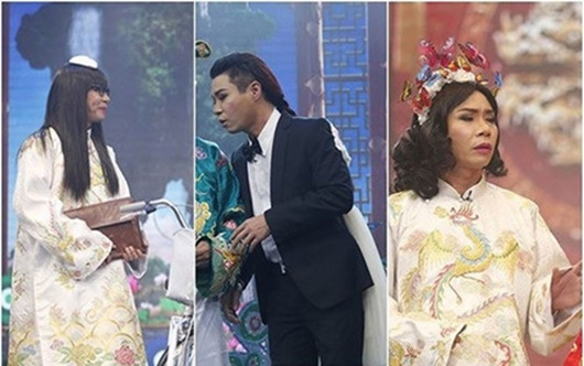 Điểm lại trang phục 7 sắc cầu vồng nhìn hoa mắt của cô Đẩu điệu nhất Táo Quân suốt 16 năm qua-14