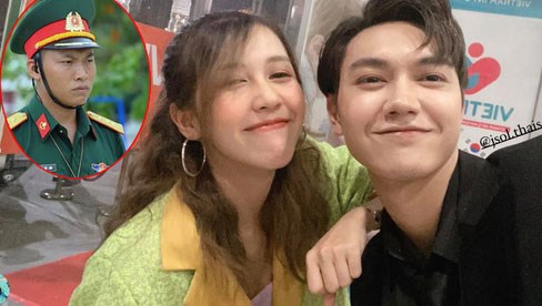 Hậu Hoàng công khai khoe tướng phu thê với trai đẹp, dân tình lo lắng: 