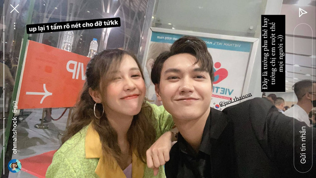 Hậu Hoàng công khai khoe tướng phu thê với trai đẹp, dân tình lo lắng: Mũi trưởng Long không thích điều này-1