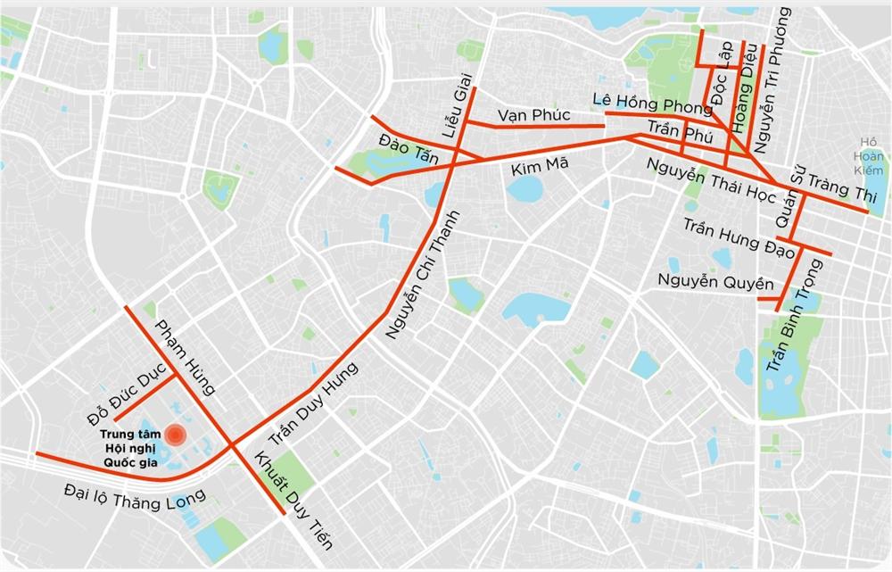 Thêm khung giờ cấm đường phục vụ Đại hội Đảng XIII-4