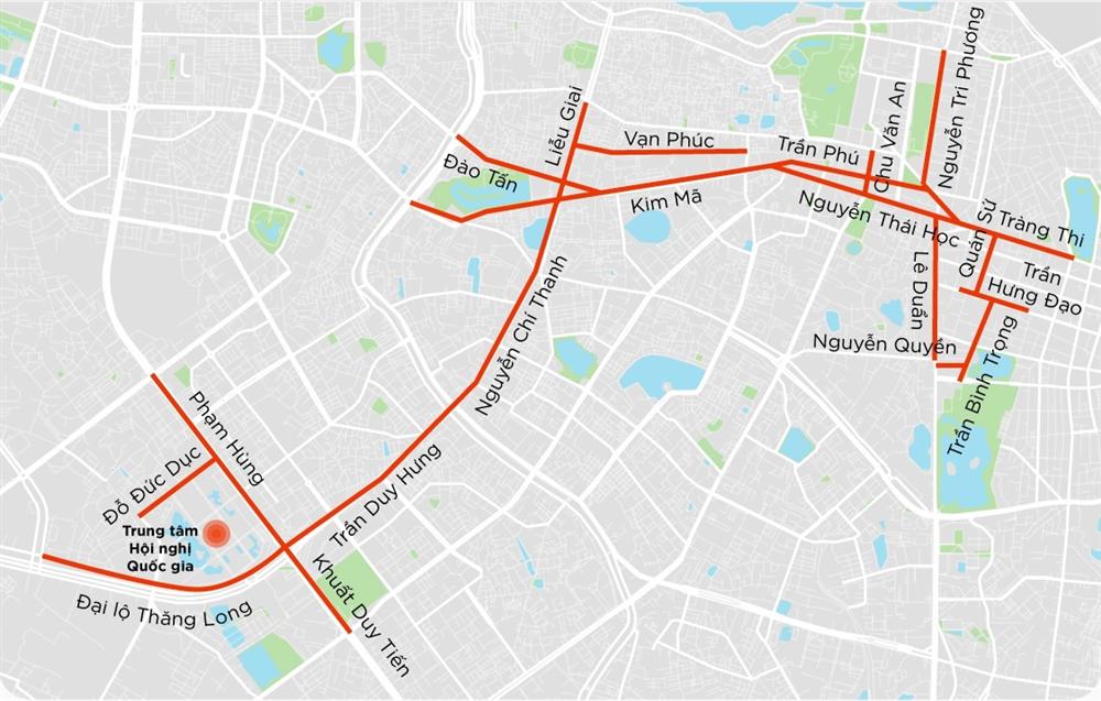 Thêm khung giờ cấm đường phục vụ Đại hội Đảng XIII-6