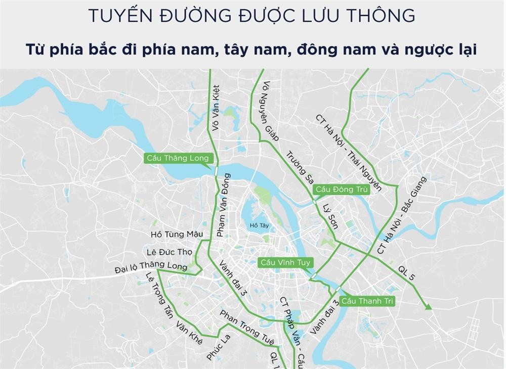 Thêm khung giờ cấm đường phục vụ Đại hội Đảng XIII-9