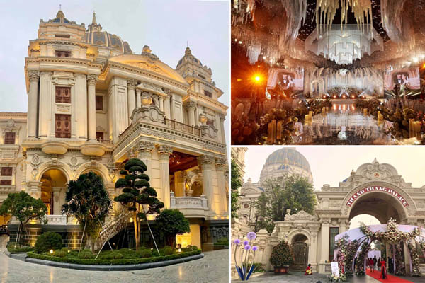 Cận cảnh lâu đài dát vàng của đại gia xi măng ở Ninh Bình: Xây thô hết 400 tỷ, nội thất đắt đến choáng ngợp-10