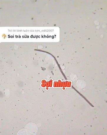 Thử soi trà sữa vỉa hè dưới kính hiển vi: TikToker nhận về 7 triệu view trong một ngày, khiến hàng ngàn người sợ hãi không dám uống-4