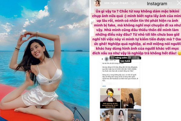 Tạo dáng cẩn thận Võ Ngọc Trân ơi, sexy đấy nhưng suýt lộ hàng” kìa!-7