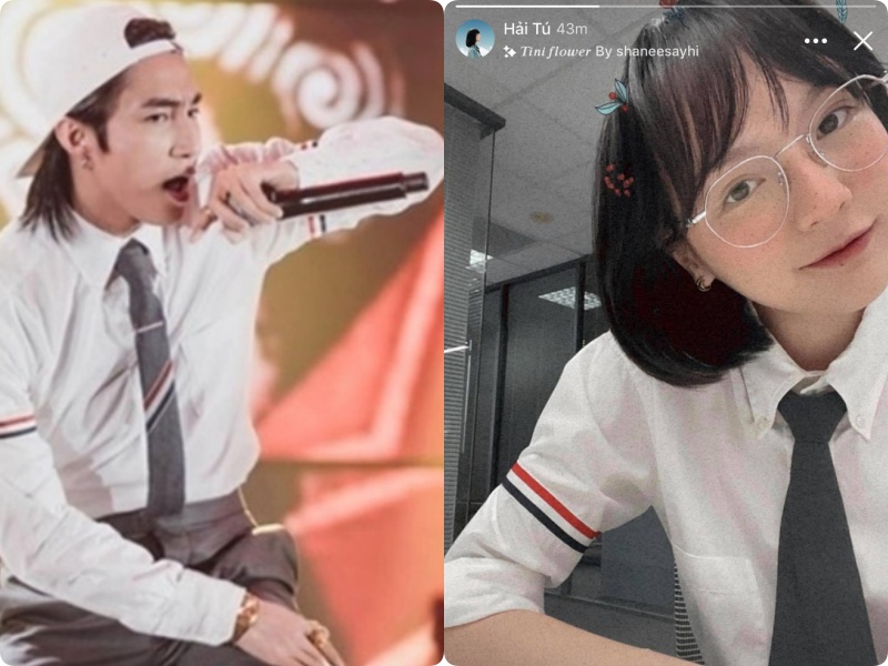 Giữa tâm bão tiểu tam trà xanh, Hải Tú bị soi dùng đồ kỷ niệm của Sơn Tùng và Thiều Bảo Trâm-1