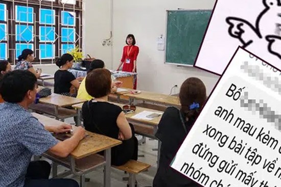 Đoạn hội thoại giữa ông bố và cô giáo trong nhóm chat của lớp khiến ai nấy cười vỡ bụng, đúng là phụ huynh ngày càng 