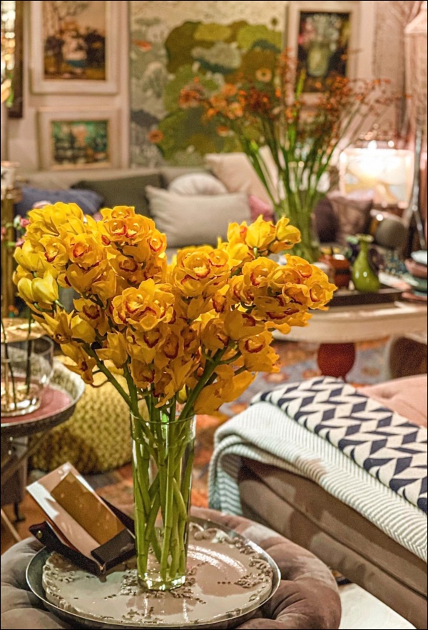 Không gian sống sang chảnh, ngập tràn hoa tươi&nbsp;của NTK Lý Quí Khánh-6