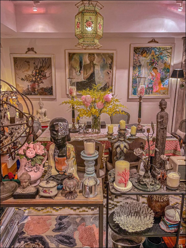 Không gian sống sang chảnh, ngập tràn hoa tươi&nbsp;của NTK Lý Quí Khánh-8