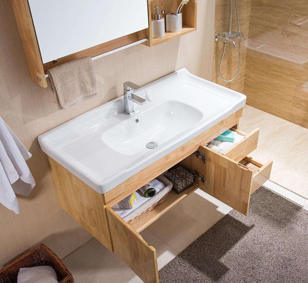 Phòng tắm trang trí theo cách này, không gian cực đẹp, sang chảnh chẳng thua kém khách sạn 5 sao-5