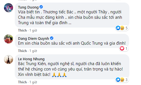 Nhạc sĩ Quốc Trung có chia sẻ đầu tiên sau khi bố ruột - NSND Trung Kiên qua đời-2