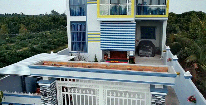 Cận cảnh nhà mới xây của Hoài Lâm tại Vĩnh Long, cách nhà vợ Vân Quang Long 400 mét-3