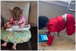 Những bức ảnh chứng minh nhà có con nhỏ vui thì vui đấy nhưng bố mẹ cũng hại não lắm thay-15
