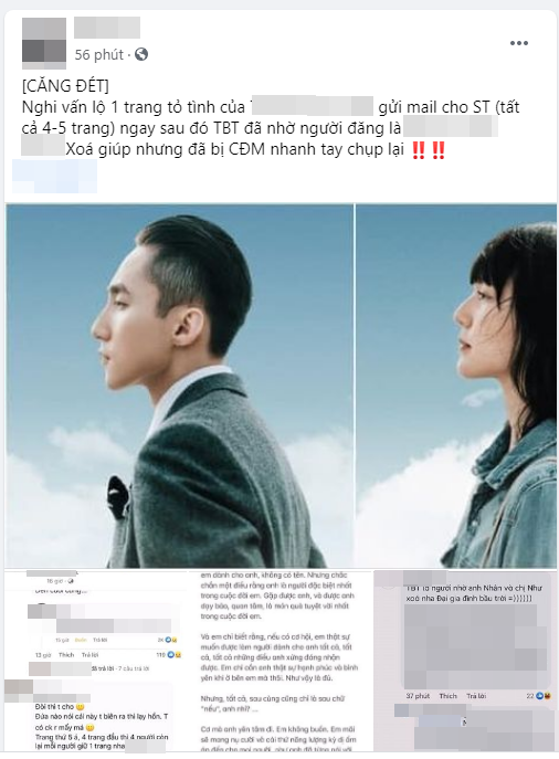 Lộ mail tỏ tình dài 4-5 trang của Hải Tú gửi Sơn Tùng, bất ngờ nhất là phản ứng của Thiều Bảo Trâm?-1