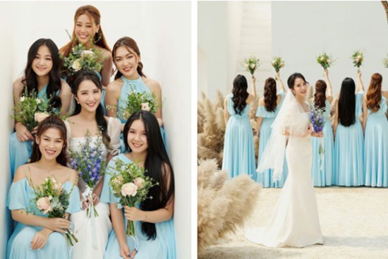 Vợ thiếu gia Phan Thành khẳng định đẳng cấp trước thềm siêu đám cưới: Nguyên team tiểu thư lâu đài trắng, con gái đại gia, Hoa hậu có mặt đủ!
