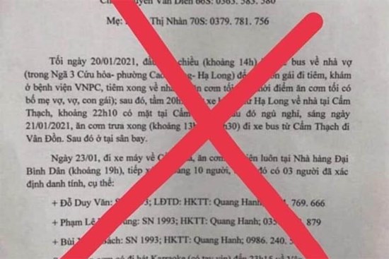 Không có bệnh nhân COVID-19 đi karaoke 