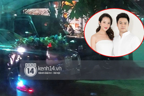 Rolls-Royce, McLaren, Maybach và dàn siêu xe của Phan Thành đồng loạt dán chữ hỷ chuẩn bị rước dâu-12