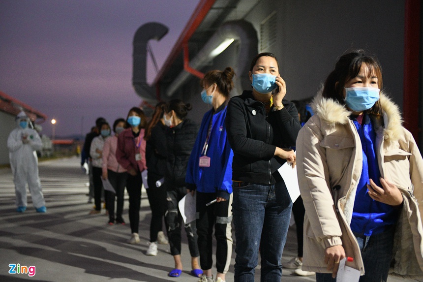 Xét nghiệm hơn 2.000 công nhân Công ty Poyun trong đêm-7