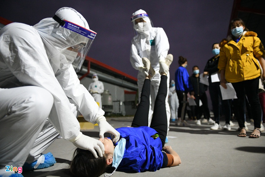 Xét nghiệm hơn 2.000 công nhân Công ty Poyun trong đêm-8