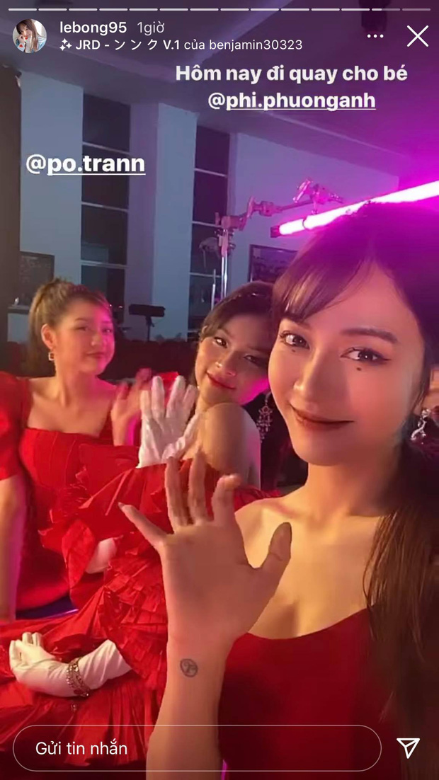 Khoảnh khắc Lê Bống, Phí Phương Anh và Trần Thanh Tâm hội tụ: Chưa biết ai xinh hơn nhưng thị phi thì cả rổ-1