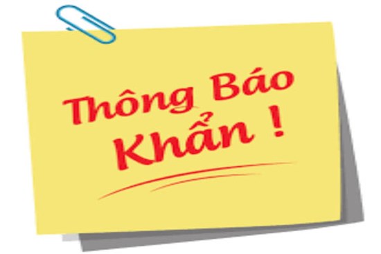 Thông báo khẩn số 30: Những ai từng đến đây khai báo gấp
