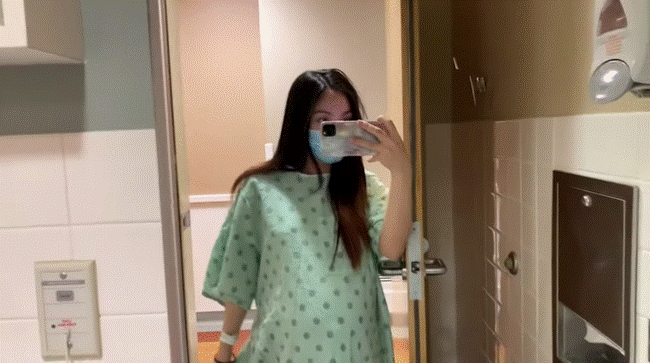 Hành trình đi đẻ mùa dịch siêu đáng yêu của hot mom 9x: Mới nhập cuộc vẫn quẩy cực sung, lát sau đau tái mặt khiến chồng xót ruột-3