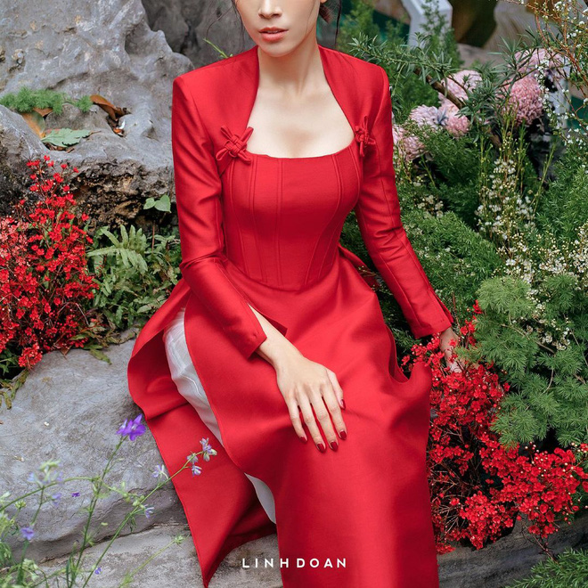 Sương sương đã có 4 trend áo dài hot hit của năm nay, update theo là đảm bảo bạn đủ xinh đẹp đón Tết-5