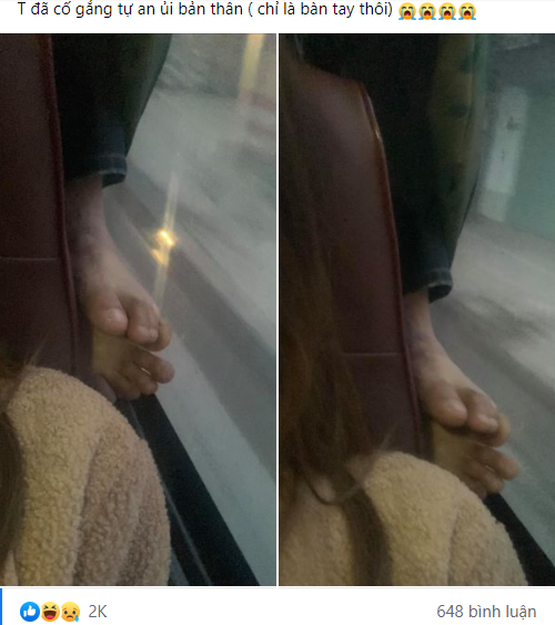 Ám ảnh mang tên đôi bàn chân hư nhem nhuốc từ phía sau dí thẳng vào mặt cô gái trẻ trên chuyến xe về quê ăn Tết-1