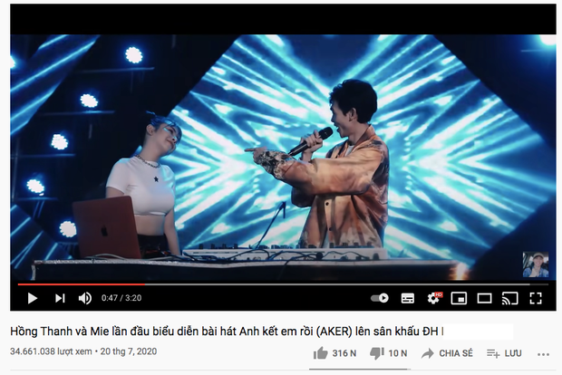 Clip 34 triệu view của Hồng Thanh và DJ Mie bị đào lại giữa nghi vấn chia tay, fan nuối tiếc so sánh với Sơn Tùng M-TP - Thiều Bảo Trâm?-4