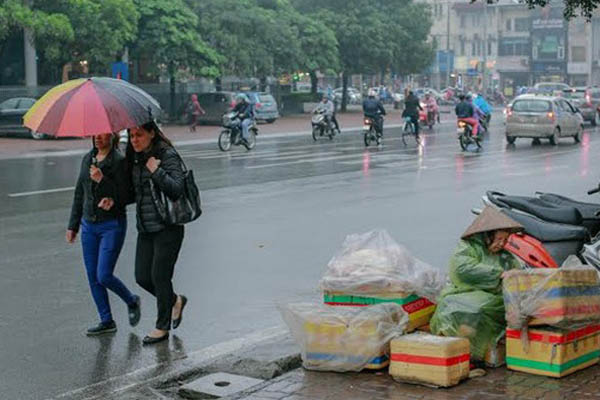 Dự báo thời tiết 2/2: Miền Bắc mưa rét, nhiệt độ tăng nhẹ-2