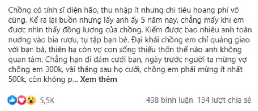 Vừa bàn biếu Tết nhà nội 3 triệu, chồng liền sẵng giọng bêu xấu mặt tôi song màn tức nước vỡ bờ của vợ ngay sau đó khiến anh phải chỉnh đốn luôn thái độ-1