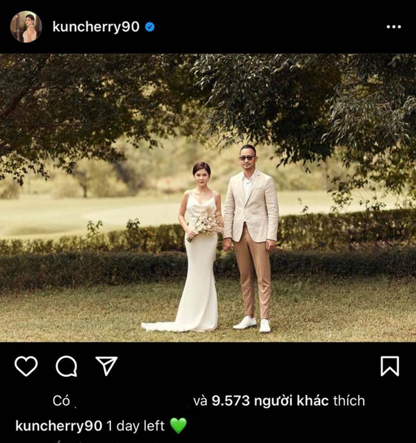 Thu Hoài cập nhật ảnh vợ chồng son, dân tình lại bám vào một chi tiết cực nhỏ nghi nữ MC có bầu-3