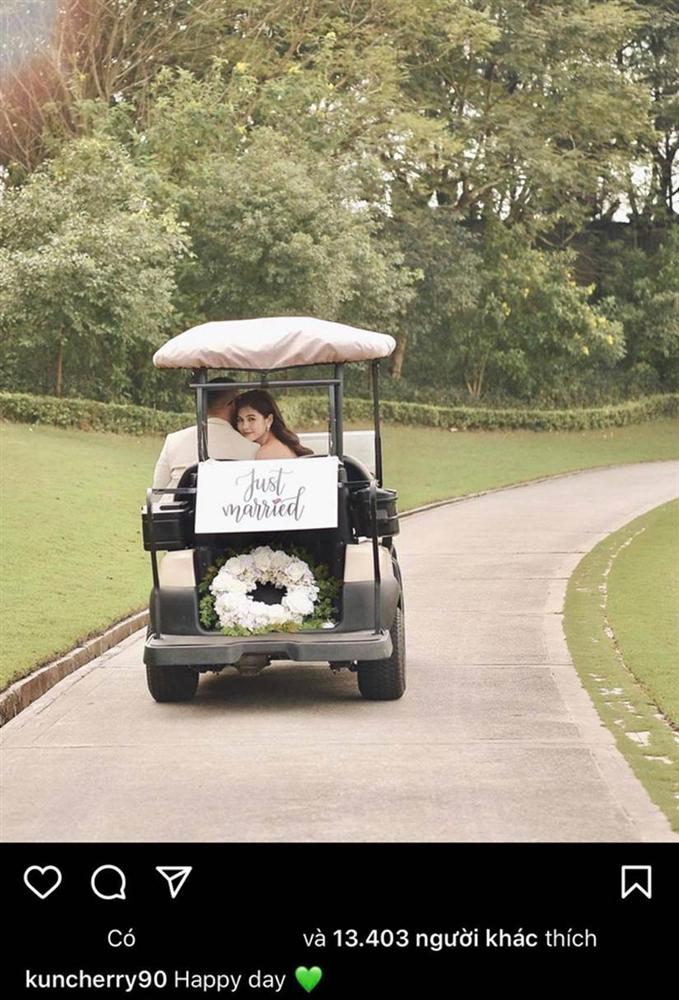 Thu Hoài cập nhật ảnh vợ chồng son, dân tình lại bám vào một chi tiết cực nhỏ nghi nữ MC có bầu-4