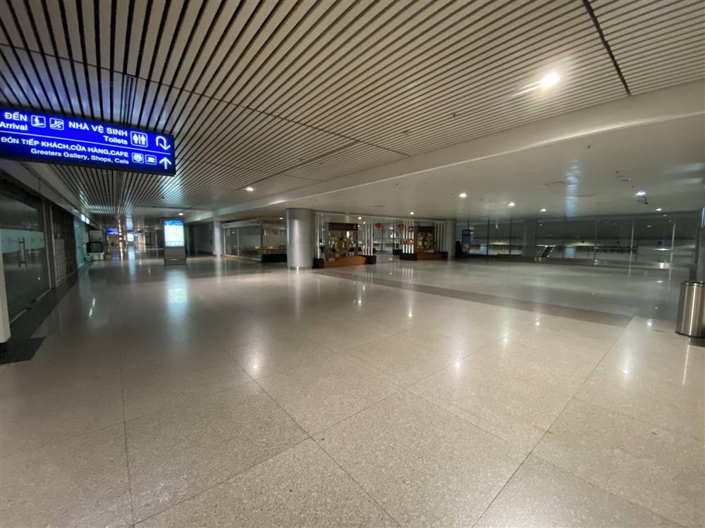 Chùm ảnh: Hình ảnh trái ngược ở ga quốc tế Tân Sơn Nhất trong năm nay và năm trước dịp gần Tết Nguyên đán-20