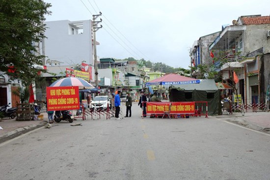 Quảng Ninh phong tỏa 6 xã, 1 thị trấn thuộc huyện Vân Đồn từ 0h ngày 2/2