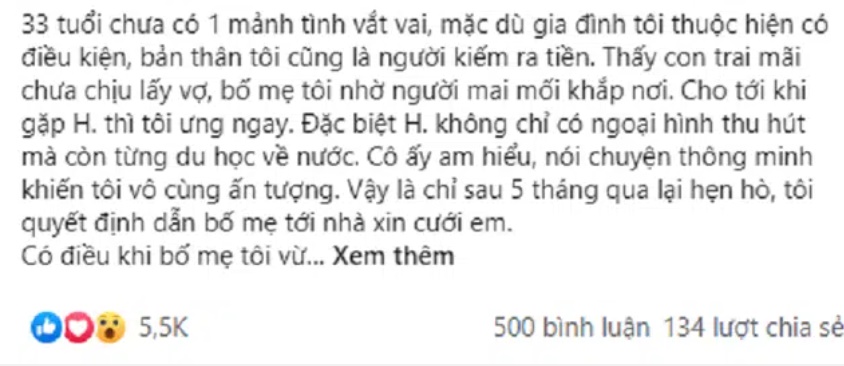 Bỏ nửa tỷ cưới vợ thạc sỹ du học nhưng tân hôn chú rể lại hóa đá trước màn giao kèo có 1-0-2 của cô dâu, song nước cờ anh đi mới thật sự hiểm-1