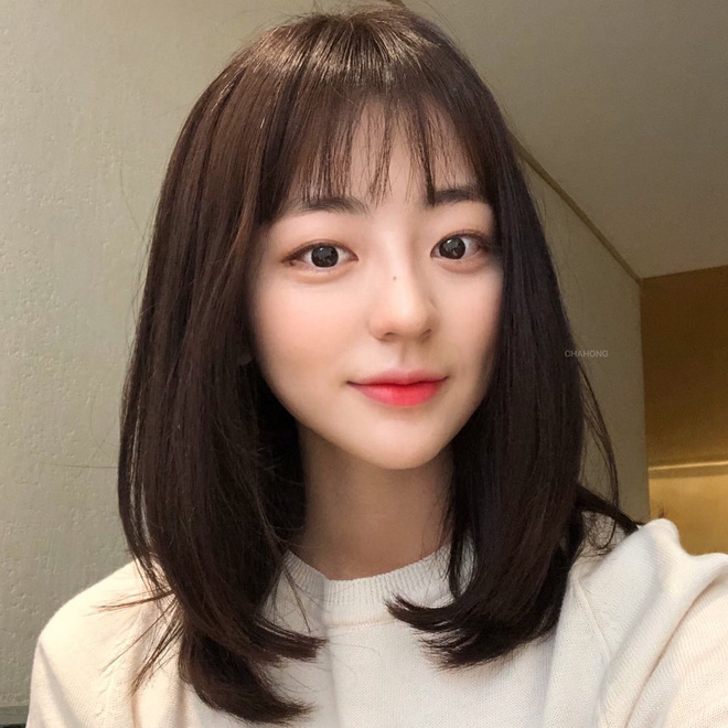 Có đến 4 phiên bản tóc mái bằng đang hot tại các salon Hàn, kiểu nào cũng xinh yêu và trẻ trung hết cỡ-5