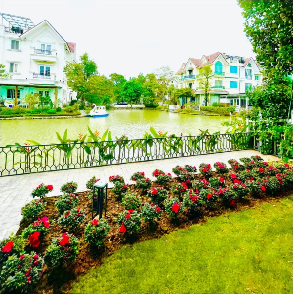 Cận cảnh khu vườn đẹp như mơ trong biệt thự ven sông của Lã Thanh Huyền, Tết dịch ngồi ở nhà ngắm hoa lá cũng vui-7