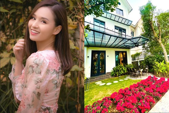 Cận cảnh khu vườn đẹp như mơ trong biệt thự ven sông của Lã Thanh Huyền, Tết dịch ngồi ở nhà ngắm hoa lá cũng vui